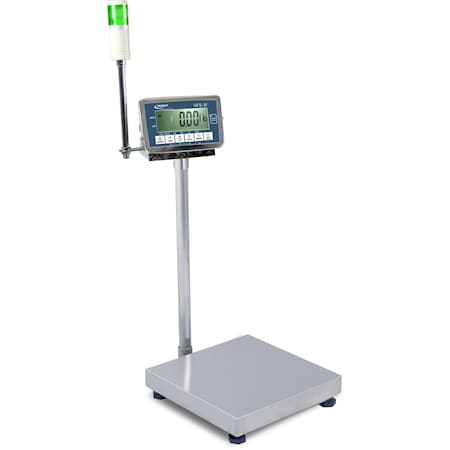UWE 150 lb, .05 lb, 16x16" Base, SS Checkweigher, GO/No-Go Checkweighing, Light Tower Optional VFSW-150-16